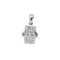 Pendentif Pendentif en or blanc et diamants 58 Facettes 220521R