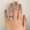 Bague 52 Bague en or blanc et diamants 58 Facettes 200133R