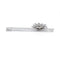 Broche Broche fleur en or blanc, platine, perle et diamants 58 Facettes 200068R