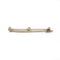 Broche Broche barrette en or jaune, platine et diamants 58 Facettes 200044R