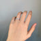 Bague 49 Bague en or blanc et diamants 58 Facettes 200049R