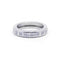 Bague 52 Alliance tour complet en or blanc et diamants 58 Facettes 180245R