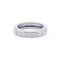 Bague 52 Alliance tour complet en or blanc et diamants 58 Facettes 180245R