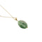 Collier Collier - Chaîne forçat en or jaune 18 ct et pendentif jade 58 Facettes 35132