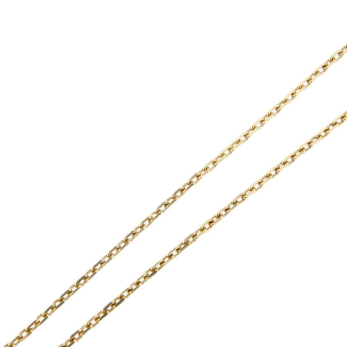 Collier Collier - Chaîne forçat en or jaune 18 ct et pendentif jade 58 Facettes 35132