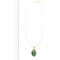 Collier Collier - Chaîne forçat en or jaune 18 ct et pendentif jade 58 Facettes 35132
