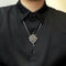 Collier Art Nouveau - Collier-broche en or jaune, platine, diamants et perles 58 Facettes 190144R