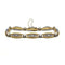 Bracelet Bracelet fin XIXe en or jaune, perles et diamants 58 Facettes 190157R