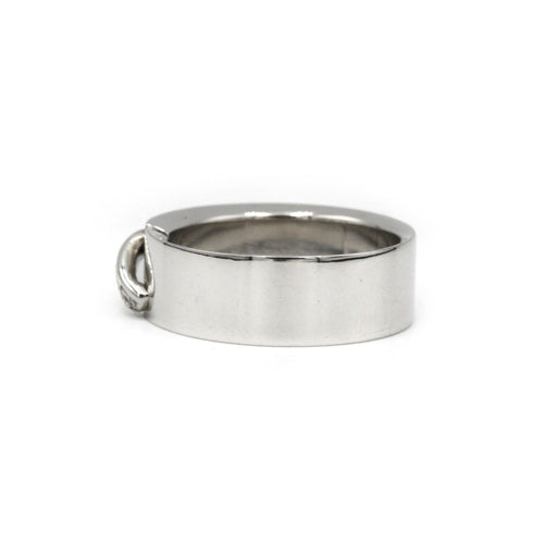 Bague 55 Chaumet - Bague Liens en or blanc et diamants 58 Facettes 160320R