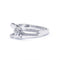 Bague 51 Mauboussin - Bague Moi Aimer Toi en or blanc et diamants 58 Facettes 220599R