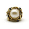 Bague 49 Bague en or jaune, perle, diamants et saphirs 58 Facettes 230022SP