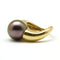 Bague 49 Bague ondoyante en or jaune et perle de Tahiti 58 Facettes 160265R
