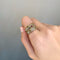 Bague 52 Bague en or jaune, rubis et diamants 58 Facettes 170128R