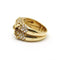 Bague 52 Bague en or jaune, rubis et diamants 58 Facettes 170128R