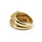 Bague 52 Bague en or jaune, rubis et diamants 58 Facettes 170128R
