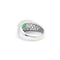Bague 54 Bague en or blanc, émeraude et diamants 58 Facettes 230017SP