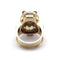 Bague 55 Bague architecturale en or jaune, platine, citrine, diamants et rubis 58 Facettes 230037SP