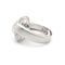 Bague 58 Bague en or blanc et diamants 58 Facettes 170127R
