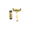 Boutons de manchette Boutons de manchette en or jaune et saphirs 58 Facettes 230013SP