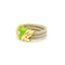 Bague 48 FRED Force 10 - Bague en or jaune, acier, émail et diamant 58 Facettes 220573R