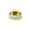 Bague 48 FRED Force 10 - Bague en or jaune, acier, émail et diamant 58 Facettes 220573R