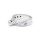 Bague 53 Bague torsadée en or blanc et diamants 0,35 ct 58 Facettes 220562R