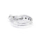 Bague 53 Bague torsadée en or blanc et diamants 0,35 ct 58 Facettes 220562R