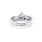 Bague 53 Bague torsadée en or blanc et diamants 0,35 ct 58 Facettes 220562R