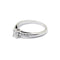 Bague 51 Mauboussin - Solitaire Tu es le sel de ma vie en or blanc et diamants 58 Facettes 190079R