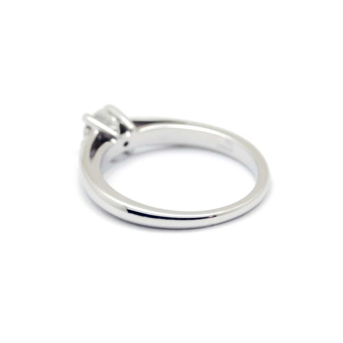 Bague 51 Mauboussin - Solitaire Tu es le sel de ma vie en or blanc et diamants 58 Facettes 190079R