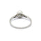 Bague 53 Bague en or blanc, perle et diamants 58 Facettes 140134R