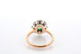 Bague 52 Bague ancienne émeraude et diamants en platine et or 18k 58 Facettes 27503-27622