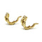 Boucles d'oreilles Boucles d'oreilles clips en or jaune et diamants 58 Facettes 220370R