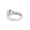 Bague 52 Bague en or blanc et diamants 58 Facettes 220536R