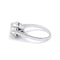 Bague 51 Bague solitaire en platine avec diamant 0,94 ct 58 Facettes 150134R