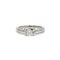 Bague 51 Solitaire - Bague en or blanc et diamant 58 Facettes 220500R