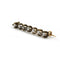 Broche Broche barrette XIXe en or jaune et diamants 58 Facettes 160287R