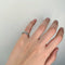 Bague 46 Alliance en or blanc et diamants 3,00 ct 58 Facettes 220419R