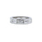 Bague 46 Alliance en or blanc et diamants 3,00 ct 58 Facettes 220419R