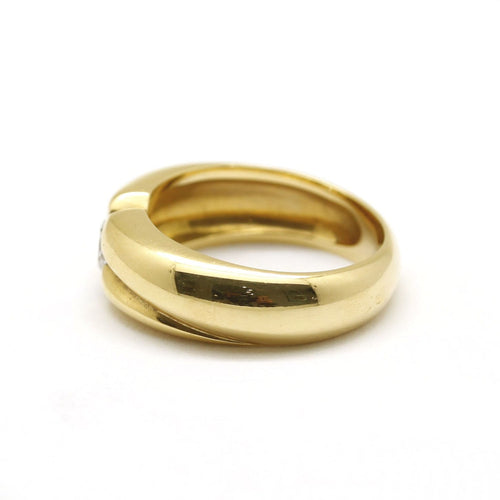 Bague 57 Solitaire - Bague en or jaune et diamant 0,42 ct 58 Facettes 140544R