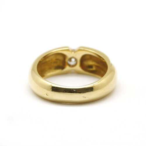Bague 57 Solitaire - Bague en or jaune et diamant 0,42 ct 58 Facettes 140544R