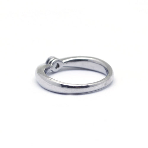 Bague 51 Solitaire - Bague en platine et diamant 0,25 ct 58 Facettes 140490R