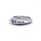 Bague 56 Piaget - Bague en or blanc et saphir rose 58 Facettes 130168R