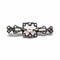 Broche Broche XIXe en or, argent, perle et diamants 58 Facettes 140400R
