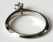 Bague 52 Tiffany & Co - Bague The Tiffany Setting en platine et diamant 58 Facettes Tiffany set 0.20