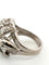 Bague 53 Bague émeraude centrale en platine et diamants 58 Facettes 562/26 A