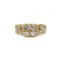 Bague 52 Bague vintage en or jaune et diamants 58 Facettes 1444