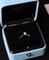 Bague 47.5 Tiffany & Co - Bague solitaire en platine et diamant 58 Facettes Tiffany setting 0.27