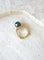 Bague 51 Dinh Van - Bague Boule Spirale en or jaune et hématite 58 Facettes
