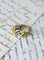 Bague 47 Frascarolo - Bague zèbre en or jaune, émail, rubis et diamants 58 Facettes